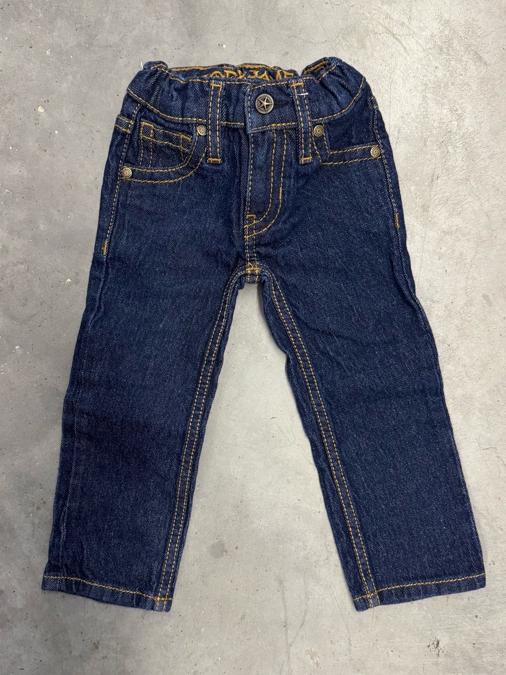 Cody James Boys Dark Wash Jeans Size 3T Western Straight Leg Denim